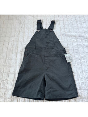REI Co-op NWT Trailsmith Short Overalls - Women's , Charcoal Black • Size: 2